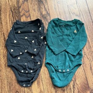 GAP Black and Teal Kids Bodysuits